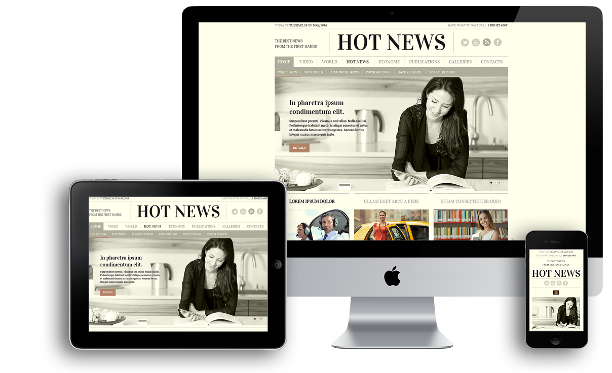 newspaper bootstrap template id 300111817 from bootstrap newspaper template