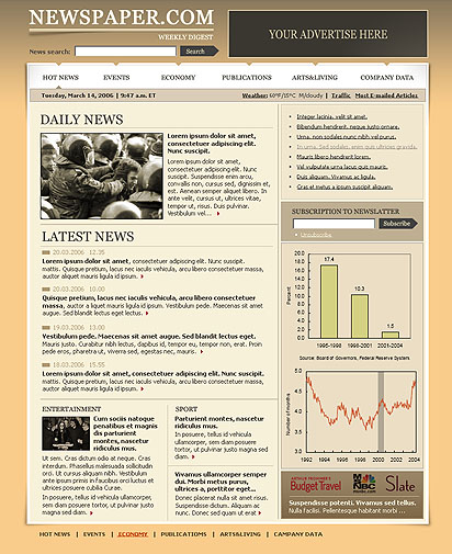newspaper html template ronni kaptanband co newspaper template website