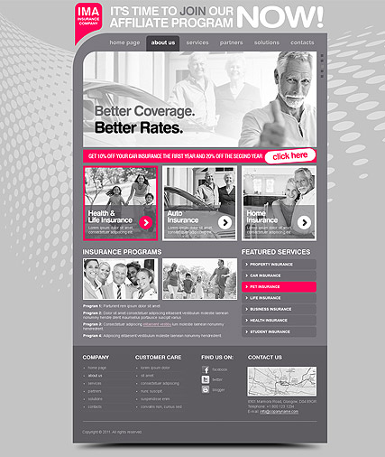 insurance company html template
Insurance Company - HTML template ID: 300111244 from bootstrap ... insurance company html template
Insurance Company - HTML template ID: 300111244 from bootstrap ...