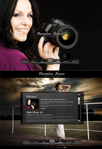 Photo Portfolio HTML5 template ID:300111281