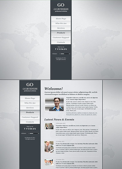 Go Business HTML5 template ID:300111398