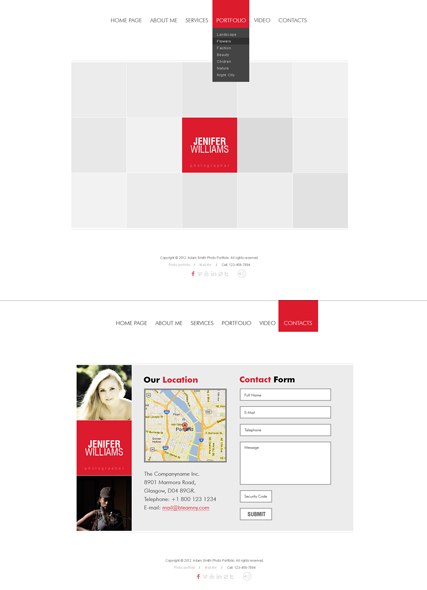 White square HTML5 Gallery Admin ID:300111418