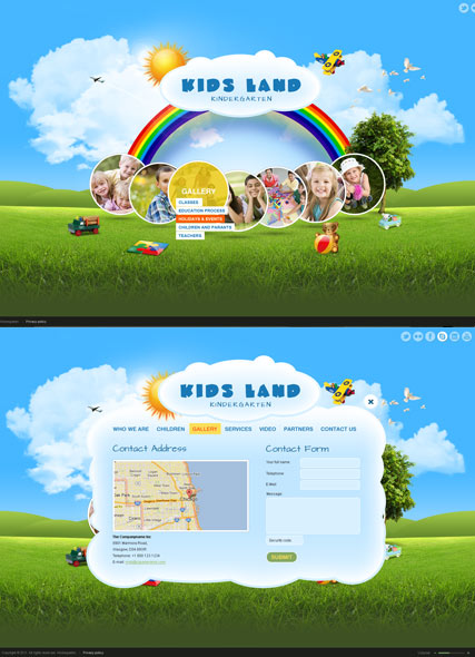 Kindergarten HTML5 Gallery Admin ID:300111430