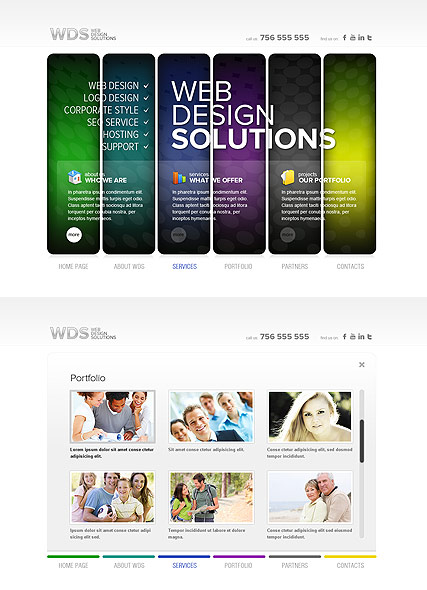 Web Design HTML5 template ID:300111494