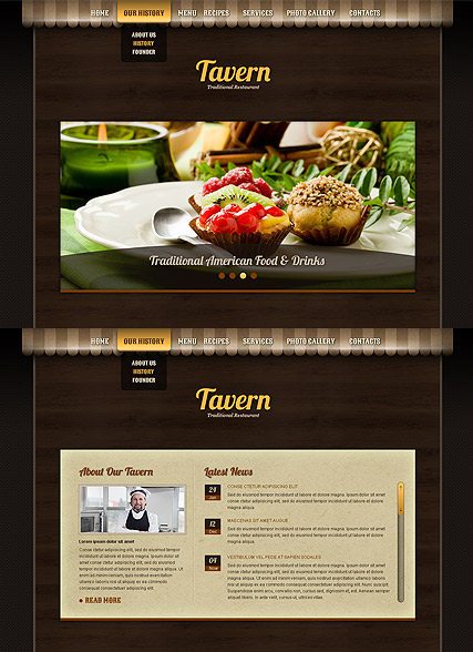 Tavern HTML5 template ID:300111541