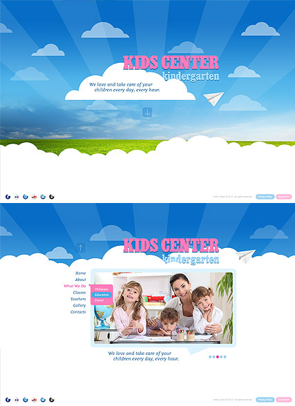 Kids Center HTML5 template ID:300111620