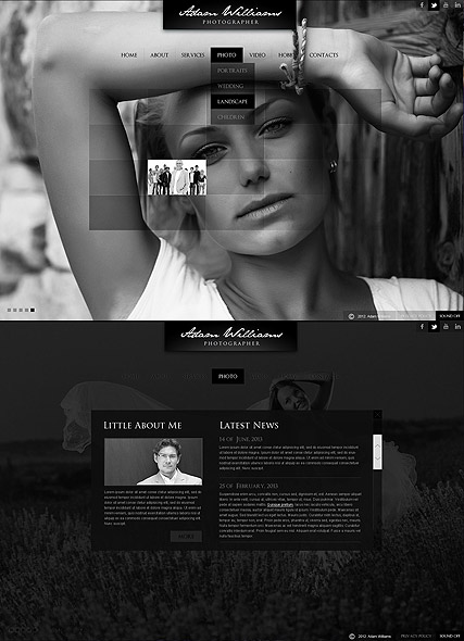 Portfolio HTML5 Gallery Admin ID:300111625