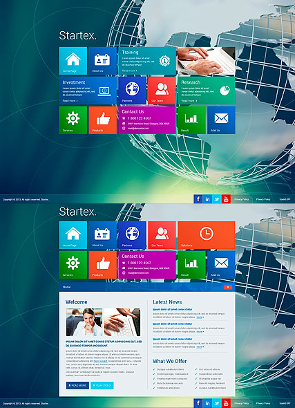 Startex Business HTML5 template ID:300111748
