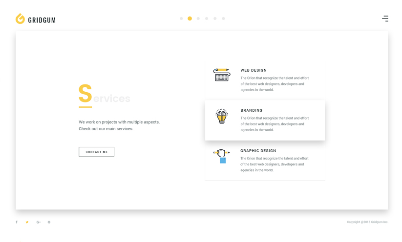 Freelancer Bootstrap template ID:300111933 Slide 1