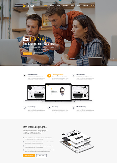 Business landing page bootstrap 5 template Bootstrap template ID:300111943