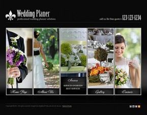 Wedding Planner HTML5 template ID: 300111117