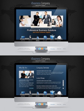 iBusiness HTML5 template ID: 300111157