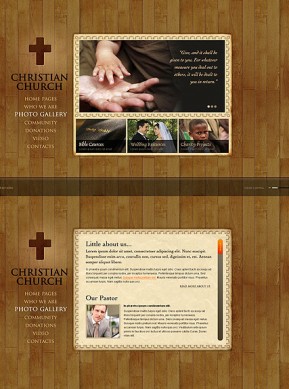 Christian Church HTML5 template ID: 300111326