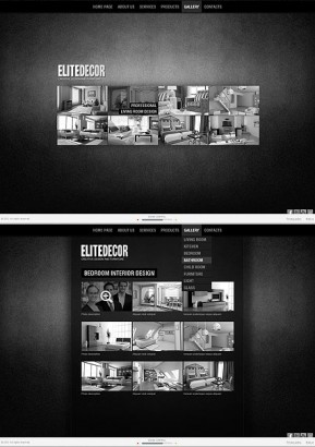 Elite Interior HTML5 template ID: 300111356