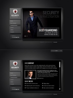 Security Service HTML5 template ID: 300111403