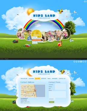 Kindergarten HTML5 Gallery Admin ID: 300111430