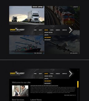 Transportation HTML5 template ID: 300111436