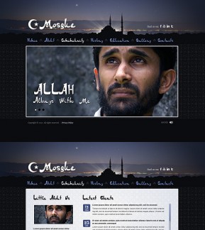 Mosque HTML5 template ID: 300111470