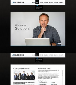 Business Company HTML5 template ID: 300111473