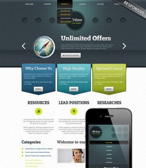 Business Co Wordpress template ID: 300111484