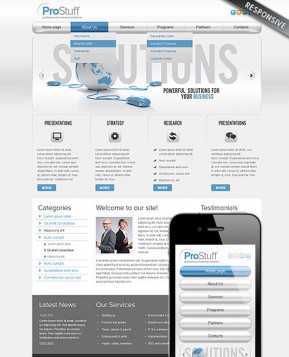 Pro Business Wordpress template ID: 300111490