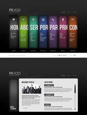 Public Relations HTML5 template ID: 300111496