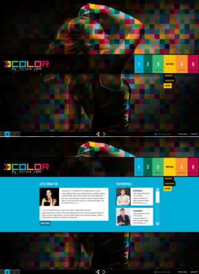 Color folio HTML5 Gallery Admin ID: 300111584