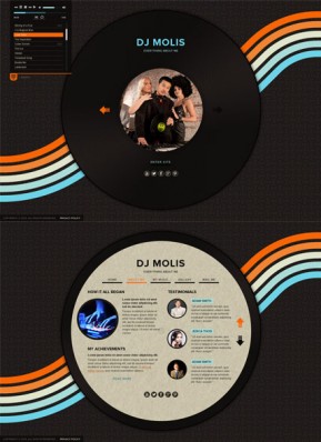 DJ Page HTML5 template ID: 300111586