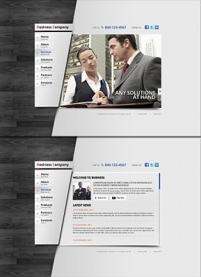 Business Area HTML5 template ID: 300111592