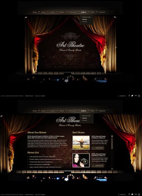 Theatre HTML5 template ID: 300111610