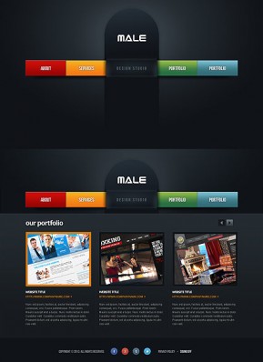 Web Design HTML5 template ID: 300111656