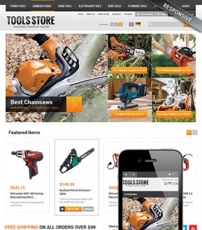 Tool Store OpenCart template ID: 300111786