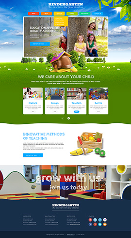 Kindergarten v3.4 Joomla template ID: 300111866