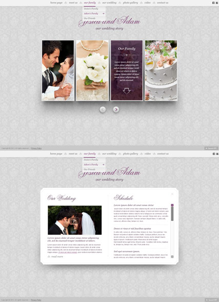 My Wedding HTML5 Gallery Admin ID:300111599