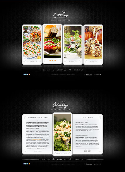 The Catering HTML5 template ID:300111621