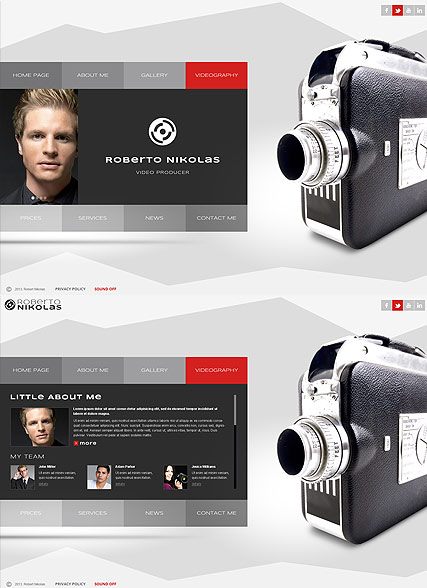 Video Producer HTML5 template ID:300111634