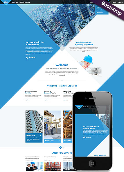 Architecture Bootstrap template ID:300111749
