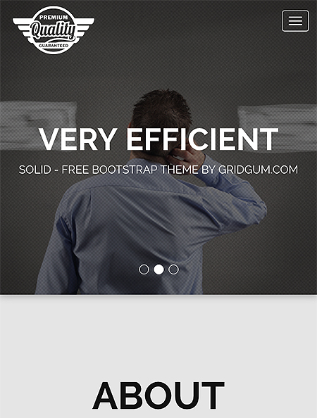 Solid - Free theme Free Bootstrap template ID:34