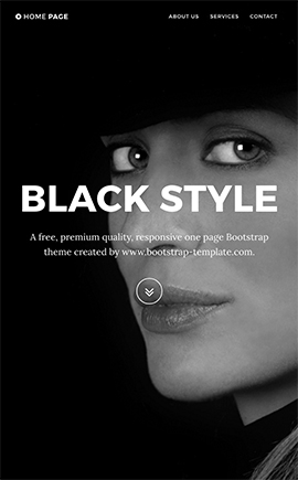 Black Style free theme Free Bootstrap template ID: 25