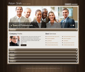 Private Lawyer HTML5 template ID: 300110889