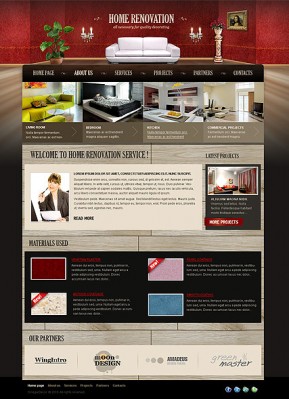 Home Renovation HTML template ID: 300111020