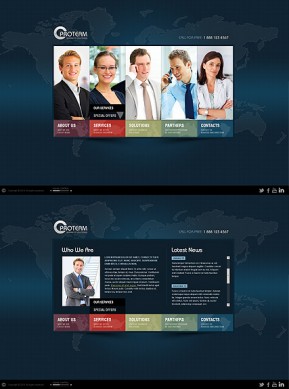 World Business HTML5 template ID: 300111317