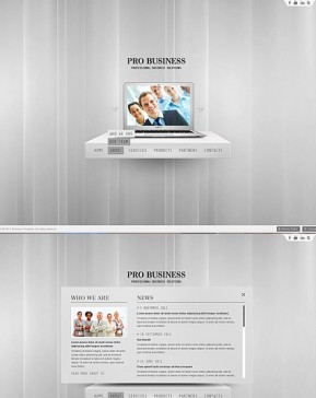 Pro Business HTML5 template ID: 300111447