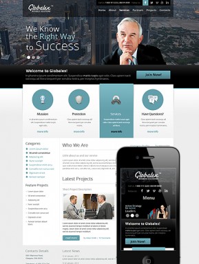 Good Business Wordpress template ID: 300111512
