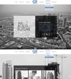Building Company HTML5 template ID: 300111517