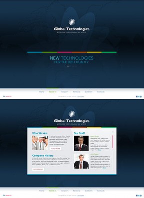 New Technology HTML5 template ID: 300111556