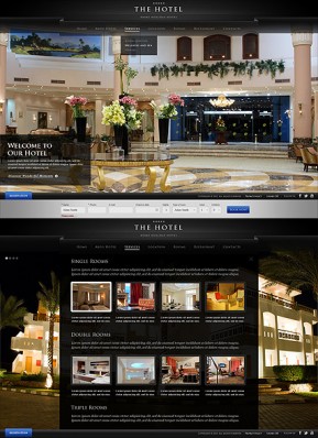 The Hotel HTML5 template ID: 300111609