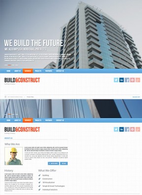 Build and construct HTML5 template ID: 300111636