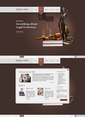 Lawyer HTML5 template ID: 300111642