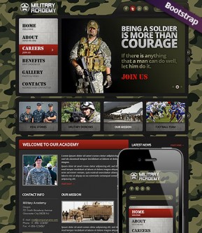 Military Bootstrap template ID: 300111716
